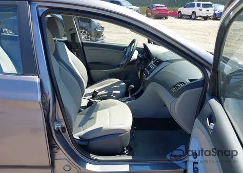 2017 Hyundai Accent Se from USA, damaged, VIN KMHCT4AE6HU210057